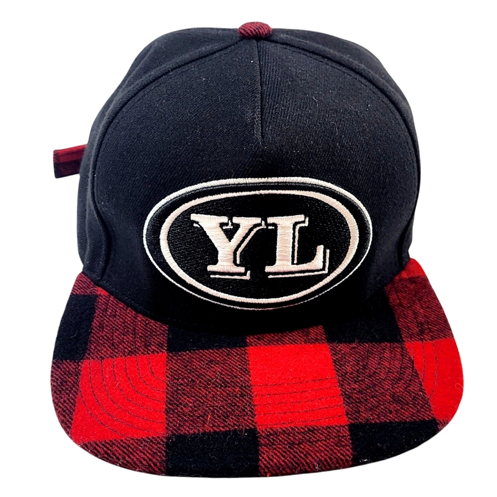 47 Brand Young Life Young Living YL Baseball Hat Ball Cap Red Black Plaid Unisex